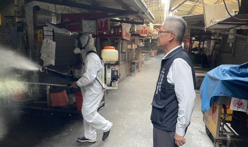 復業在即全面督導!中市府完成全數50處市場防疫作業