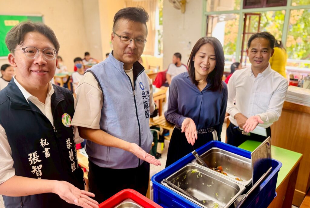 完食惜食,廚餘減量!竹縣盤點學校午餐,吳旭智籲機動調整菜量菜色 23 11411061