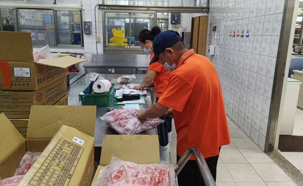 ▲配合活豬解禁南市學校午餐肉品採購恢復疫情前模式。