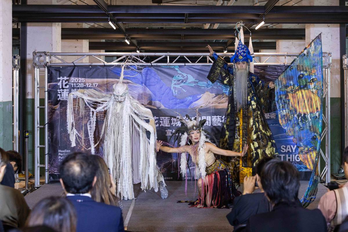 花蓮城市空間藝術節登場 以藝術展現重生能量