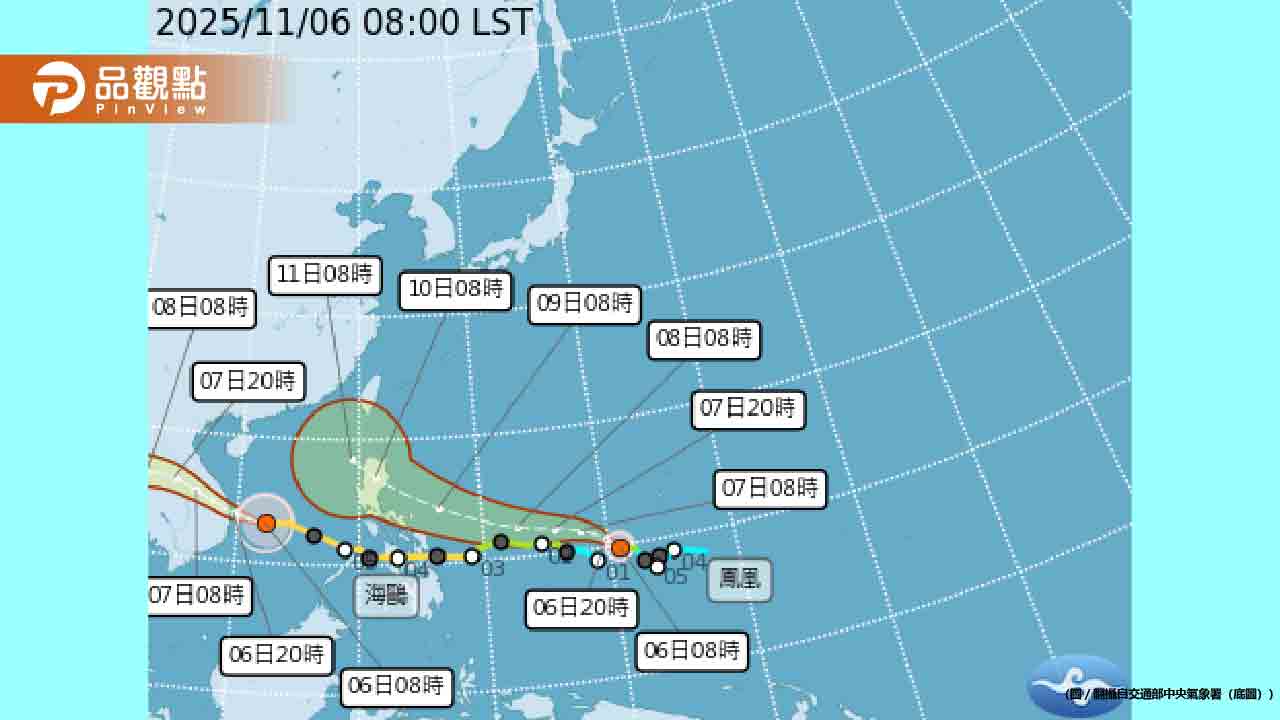 鳳凰颱風下週恐襲台!暴風及大量致災雨