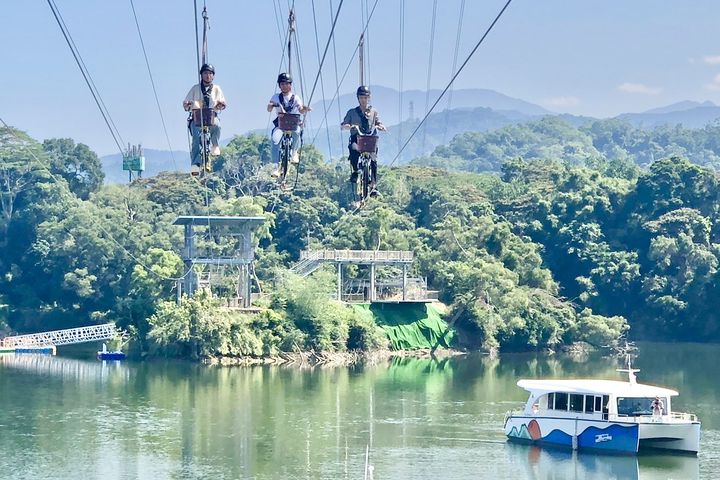 水漾月明x明德水庫「水・陸・空」遊憩區 引領苗栗明德水庫旅遊新潮流
