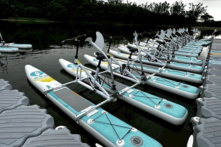 水漾月明x明德水庫「水・陸・空」遊憩區 引領苗栗明德水庫旅遊新潮流