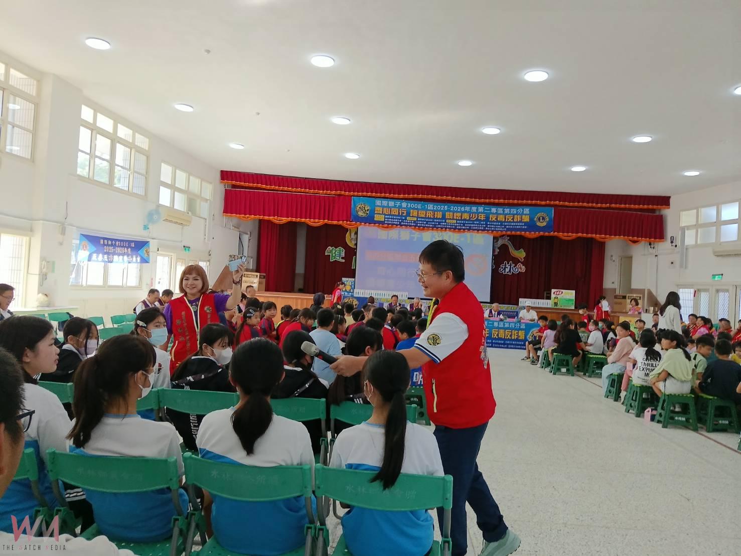 （有影片）／國際獅子會300E-1區攜手北港警走入校園　深化青少年反毒防詐意識 - https://www.watchmedia01.com
