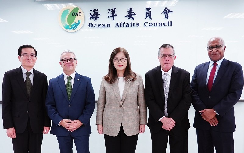 管碧玲接見駐聯合國常任代表 強化印太區域合作 共同守護海洋民主價值