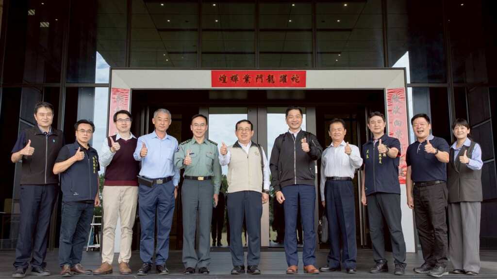 ▲彰化縣榮服處拜會欣彰天然氣公司,開發優質職缺協助退除役官兵就業。(圖/彰化縣榮服處提供)