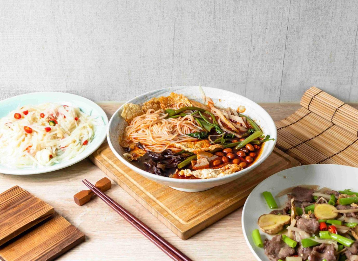 台中必吃螺螄粉《財迷螺螄粉》成為不少台中嗜辣族群偏愛的用餐選擇（圖/Medick Marketing Ltd.提供）