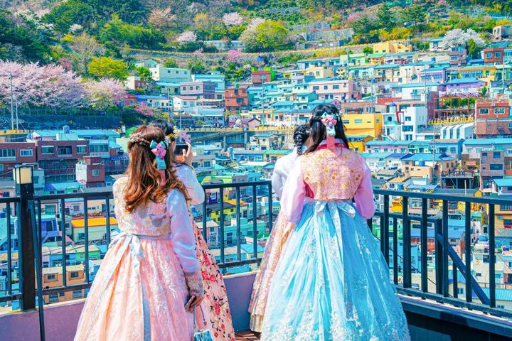 釜山甘洞文化村。 圖:KKday/來源