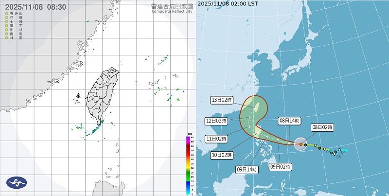週末高溫飆33度!鳳凰颱風估下週一到週三影響台灣最劇烈