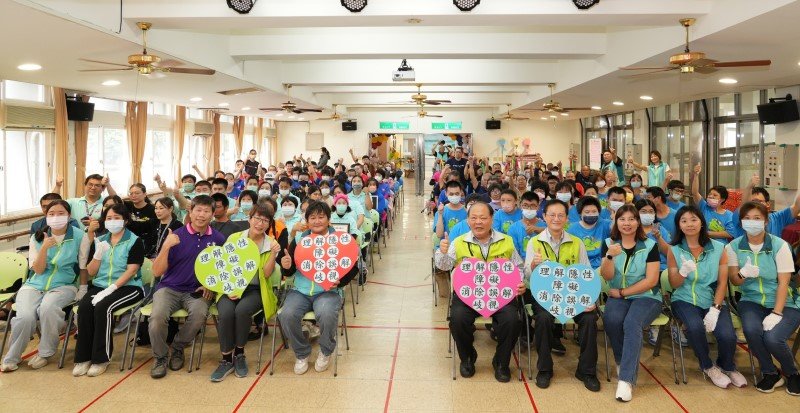 身障者日間照顧聯合成果發表會 陳光復:持續打造友善支持環境