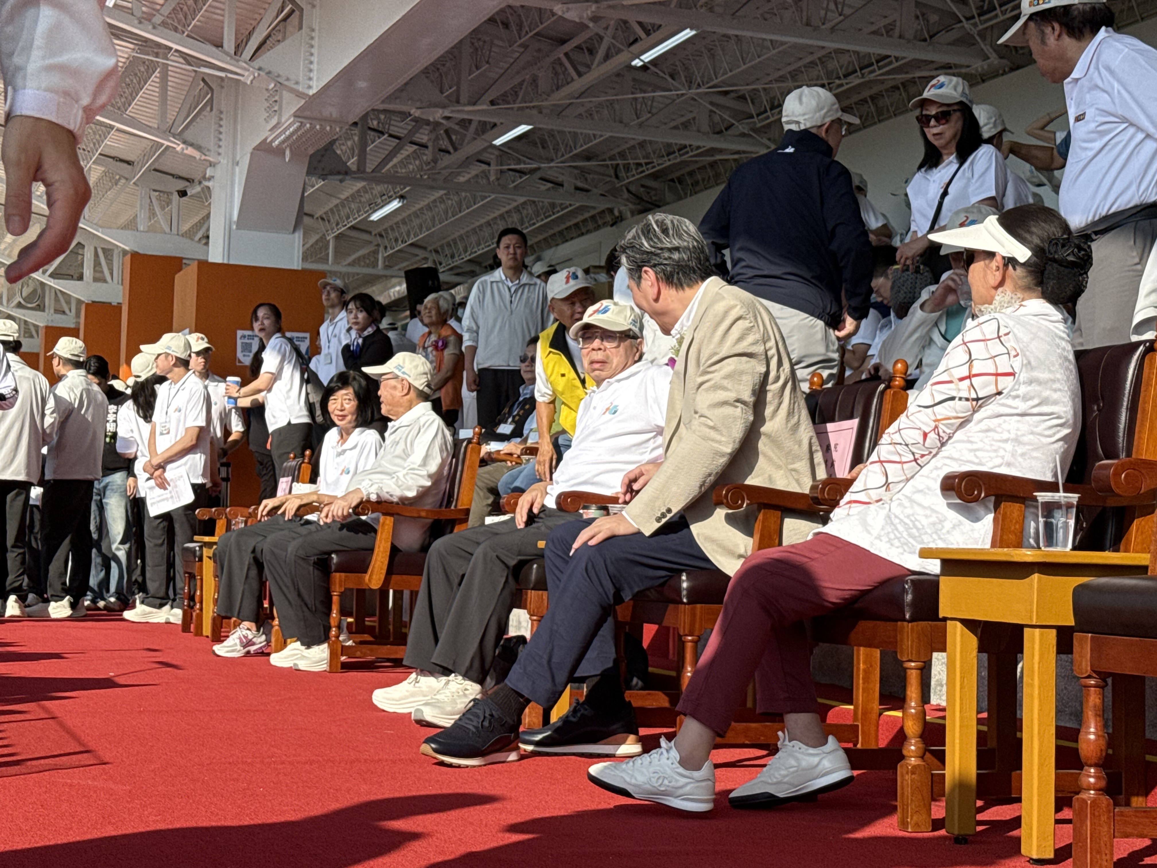 台塑企業運動會暌違7年登場 三娘李寶珠、王家第二代到場同歡