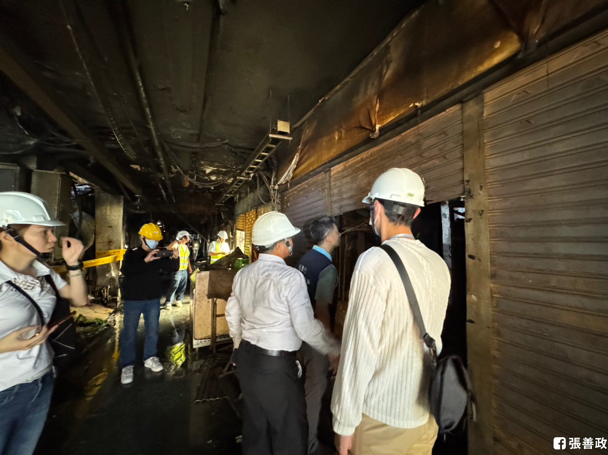 市府啟動水電與結構安全檢查 張善政:陪攤商把南門市場撐起來 576905143 1597347908421102 4905075580686257851 n