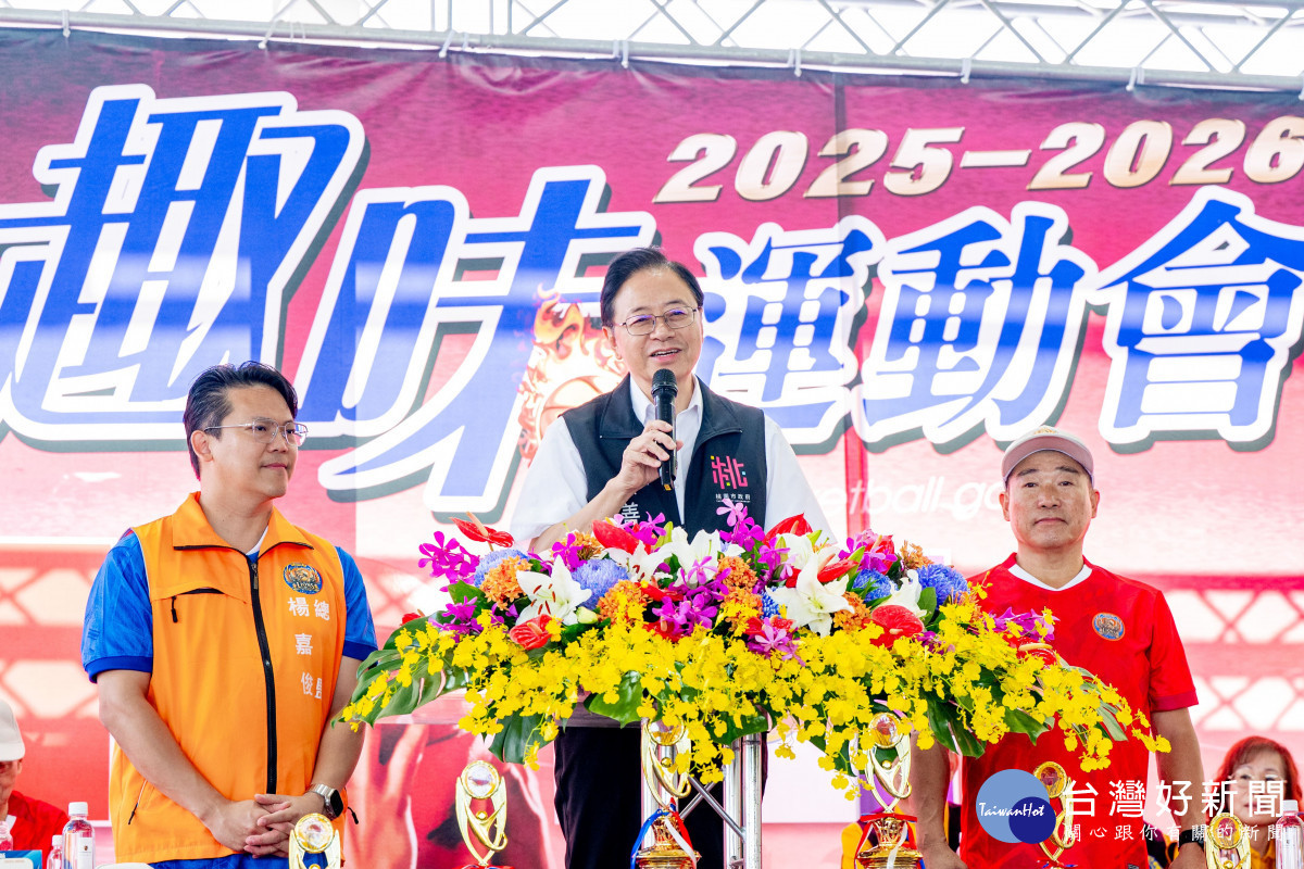 張市長致詞。