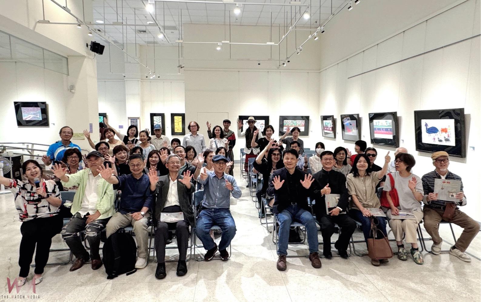畫筆裡的青春少年兄!台中「鳥魚‧魚鳥」黃票生特展 引領觀眾拓展藝術視野 - https://www.watchmedia01.com