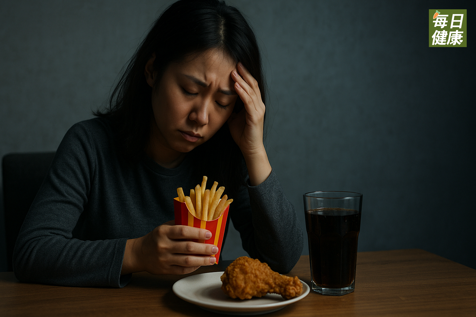 愛吃炸物小心憂鬱！專家警告「這食物」恐成情緒波動推手 1營養素助穩定心理健康
