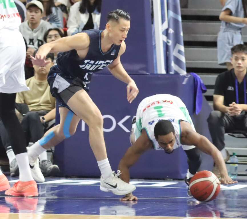 吳永盛被提升為勇士隊先發五人，創造PLG的133分得分奇蹟紀錄。 (魏冠中攝影)