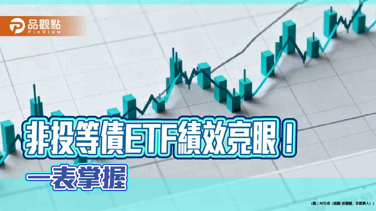 非投等債ETF近半年含息報酬8%起跳 法人這樣看後市