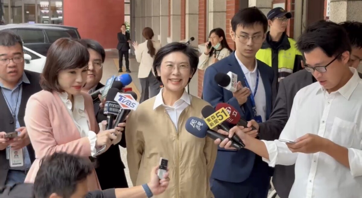 ▲林岱樺完成登記！宣示以市政願景迎戰高雄初選。