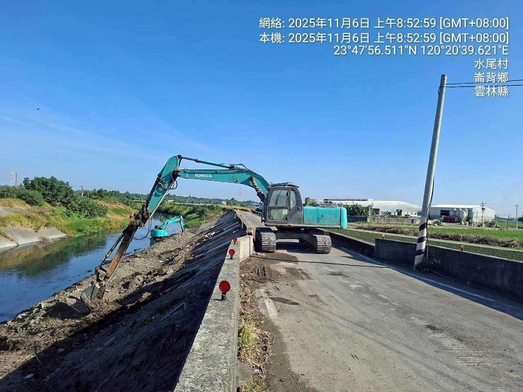▲因應鳳凰颱風來襲,雲林啟動防汛應變,籲民眾嚴防積淹水。(記者劉春生攝)