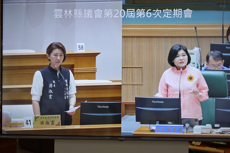 ▲議員關切縣府活動成效，張麗善：活動為雲林帶來人潮錢潮 。（記者劉春生攝）