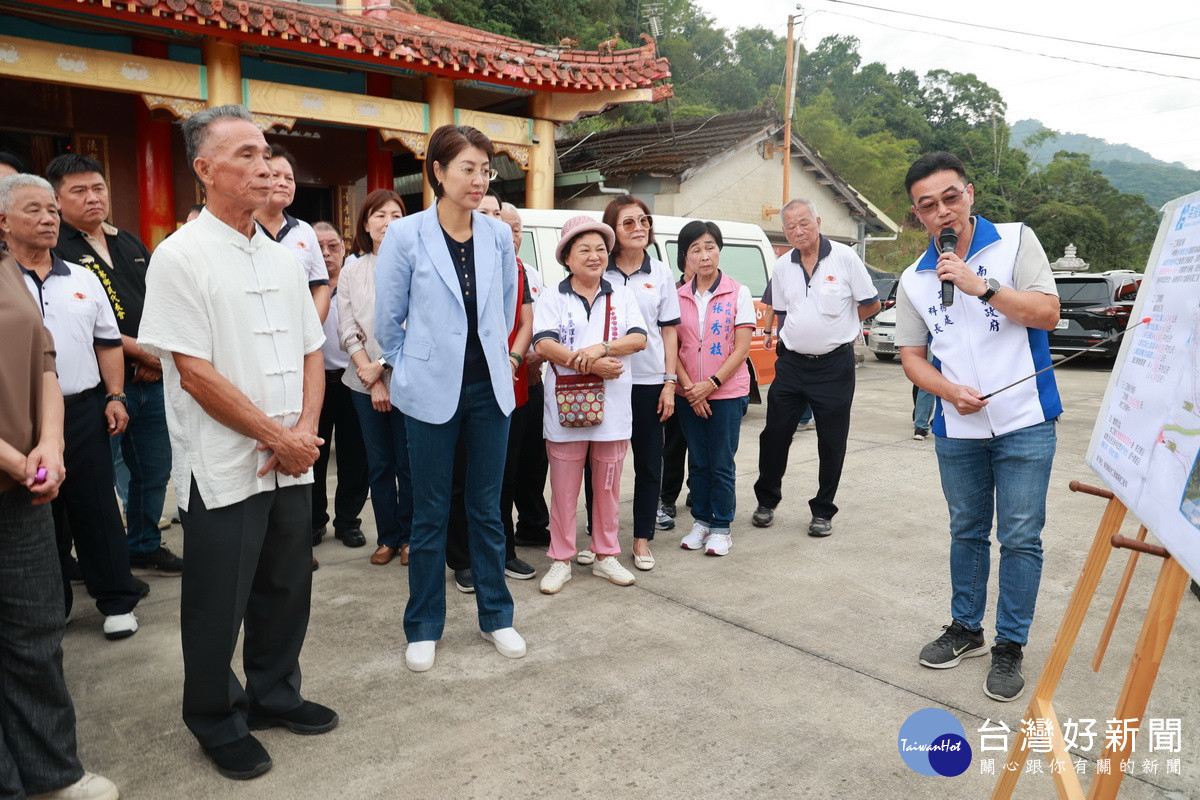 縣府將撥近3千萬元改善中寮交通。(縣府提供)