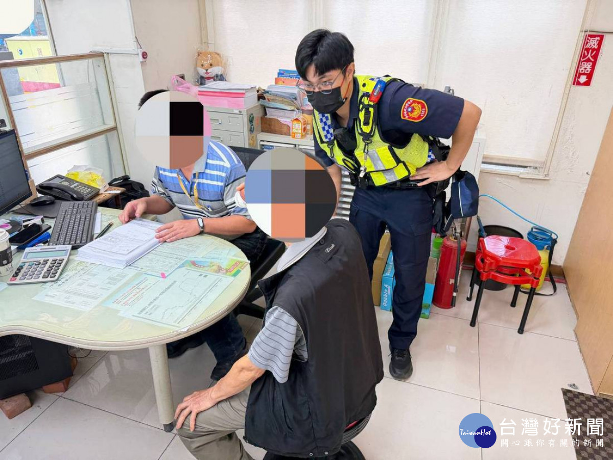 假衛福部、真詐騙，南投警識破詐團新手法。（集集警分局提供）