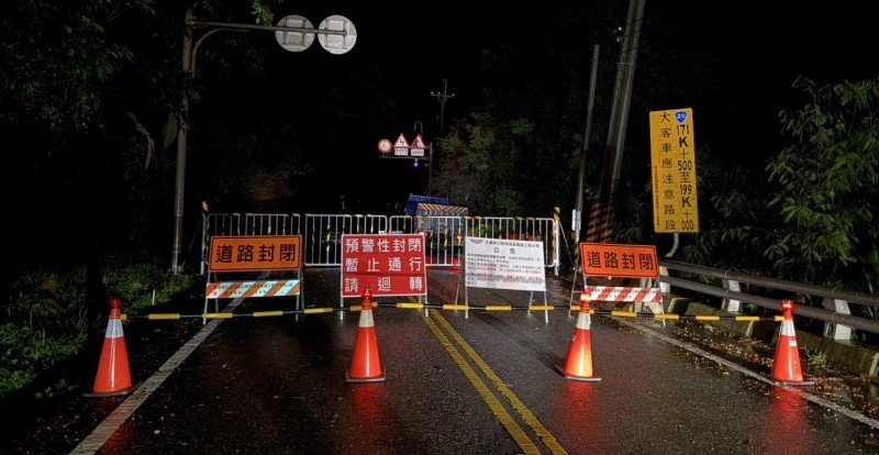 向陽至初來路段 今晚10時預警性道路封閉