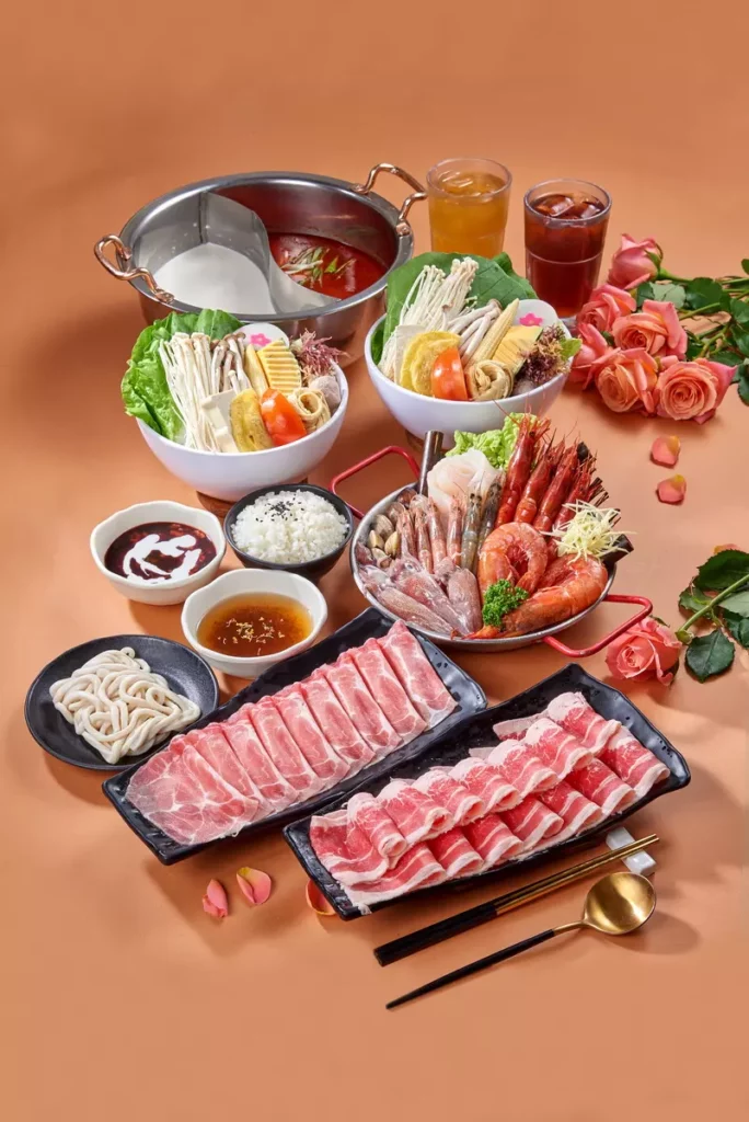 八海食潮 點海陸霸王雙人套餐(1,398元)，一份肉品免費升級巧克力和牛或松阪豬