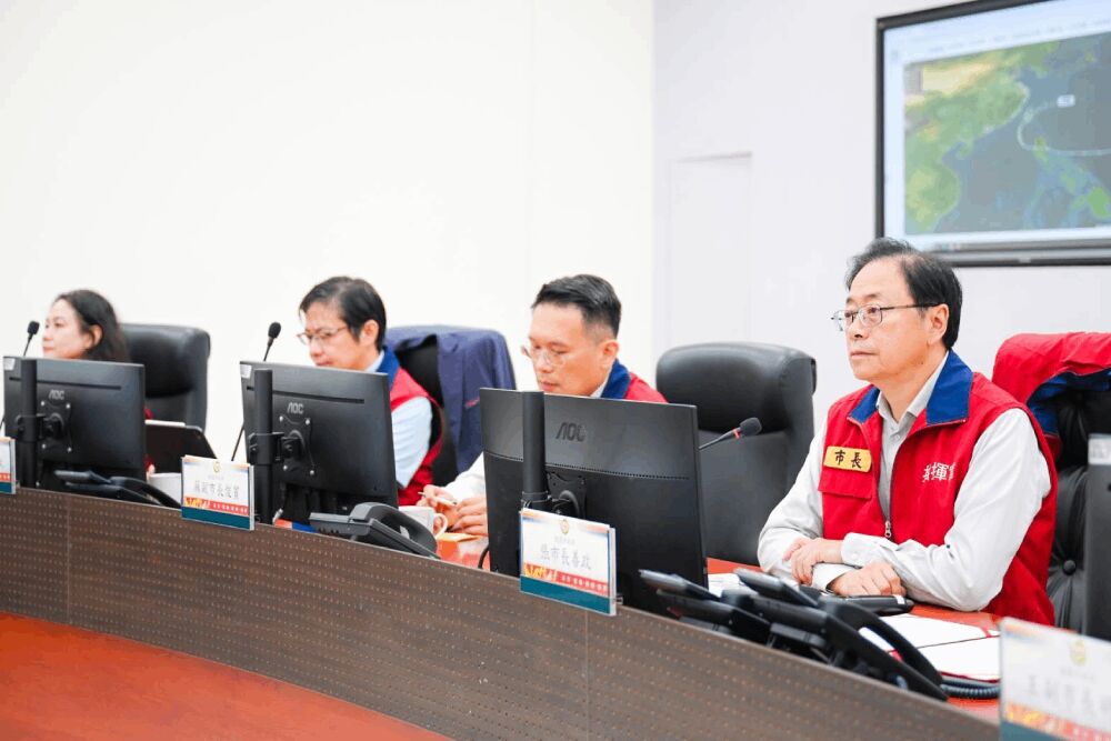 鳳凰颱風來襲桃園停班課原因 張善政揭7月丹娜絲經驗 249 照片來源:桃園市政府