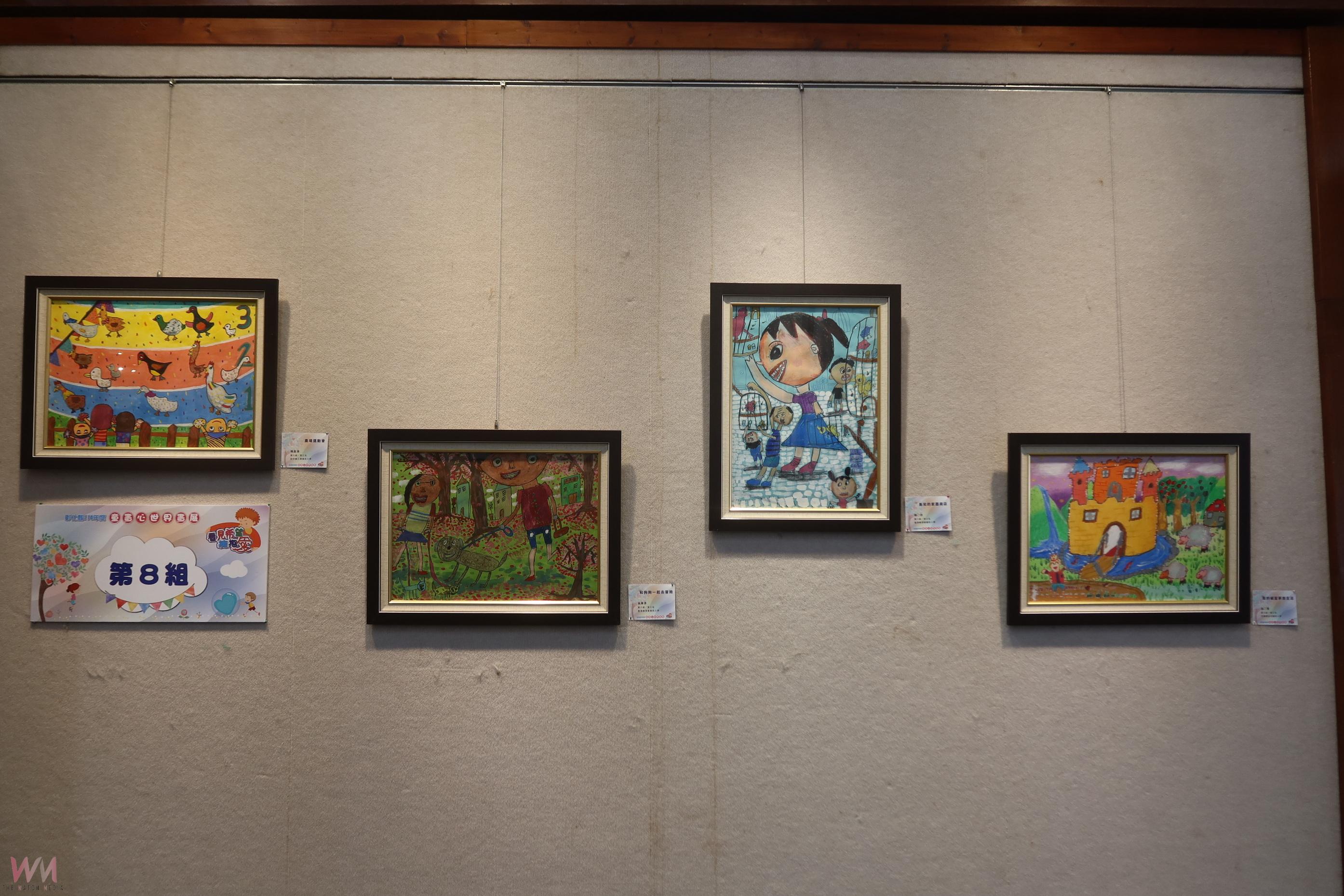 (有影片)/彰化「童畫心世界畫展」開幕 179件作品展現孩子創意與勇氣 - https://www.watchmedia01.com