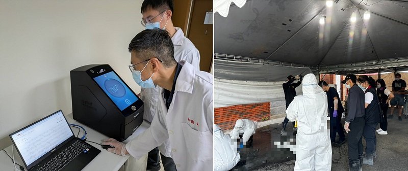 花警快速DNA檢測助光復罹難災民 減輕家屬焦急等待