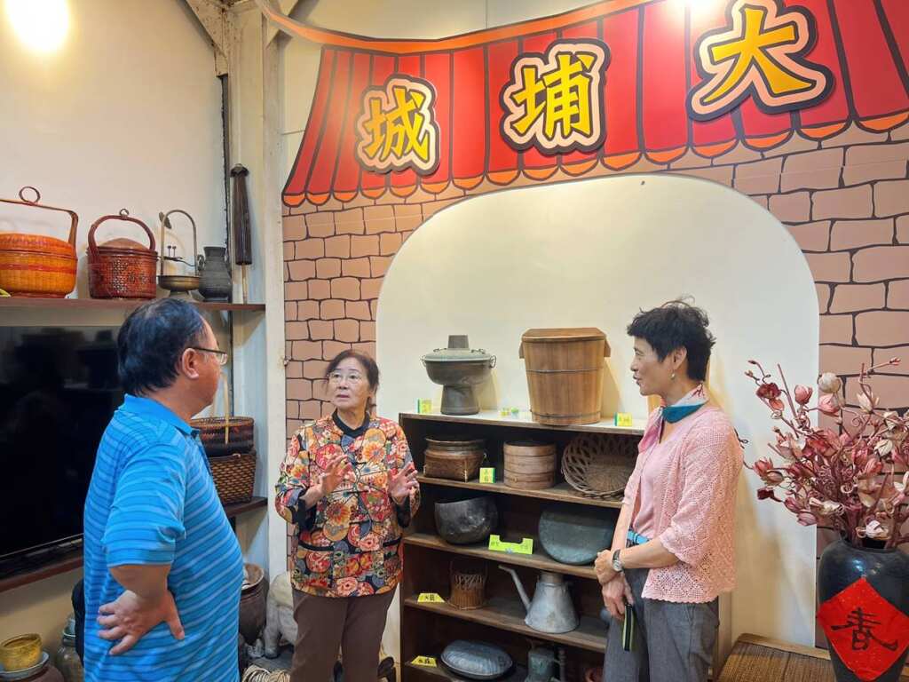 ▲東益成商號67週年慶暨「大埔城故事館」開啟營運,見證埔里150年在地文化傳承。(記者蘇彩娥攝)