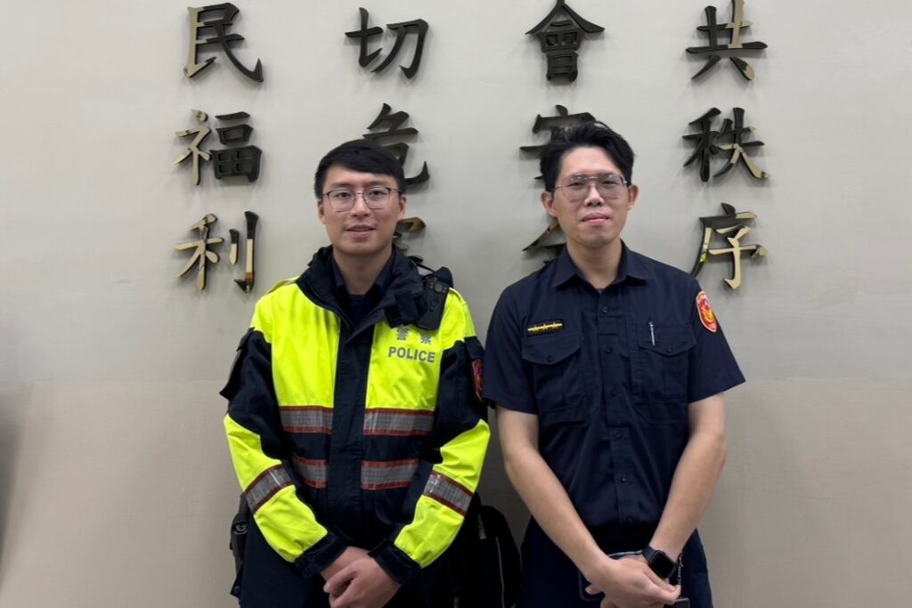 視力不佳婦迷途 信義警暖心護送返家 17 MEITU 20251113 174501524