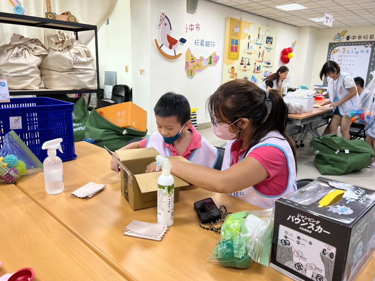▲玩具的再生，不只是物資回收，更是「愛的循環」。(圖/唐氏症基金會提供)