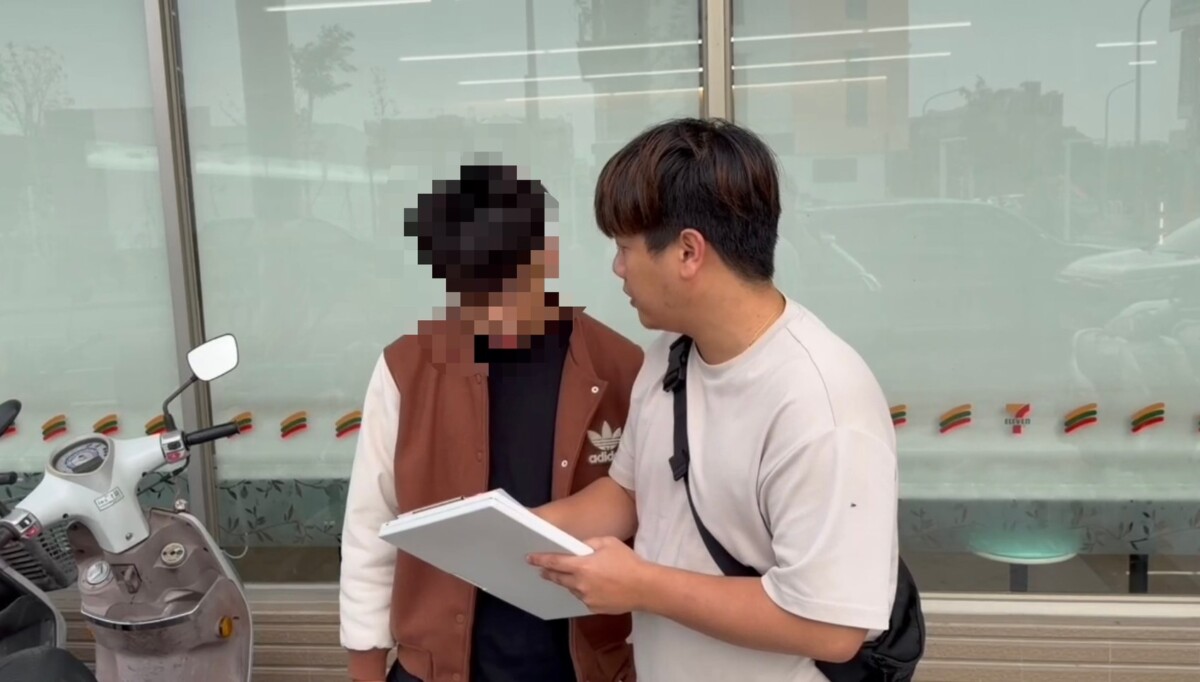 嘉義檢警查獲首宗普發1萬現金詐騙案，犯案陳姓車手遭羈押禁見。（圖/嘉義地方檢察署）