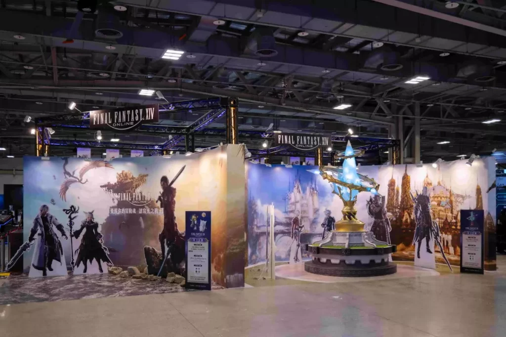FFXIV獨家攤位為遊戲粉絲打造專屬4天3夜的互動交流場域