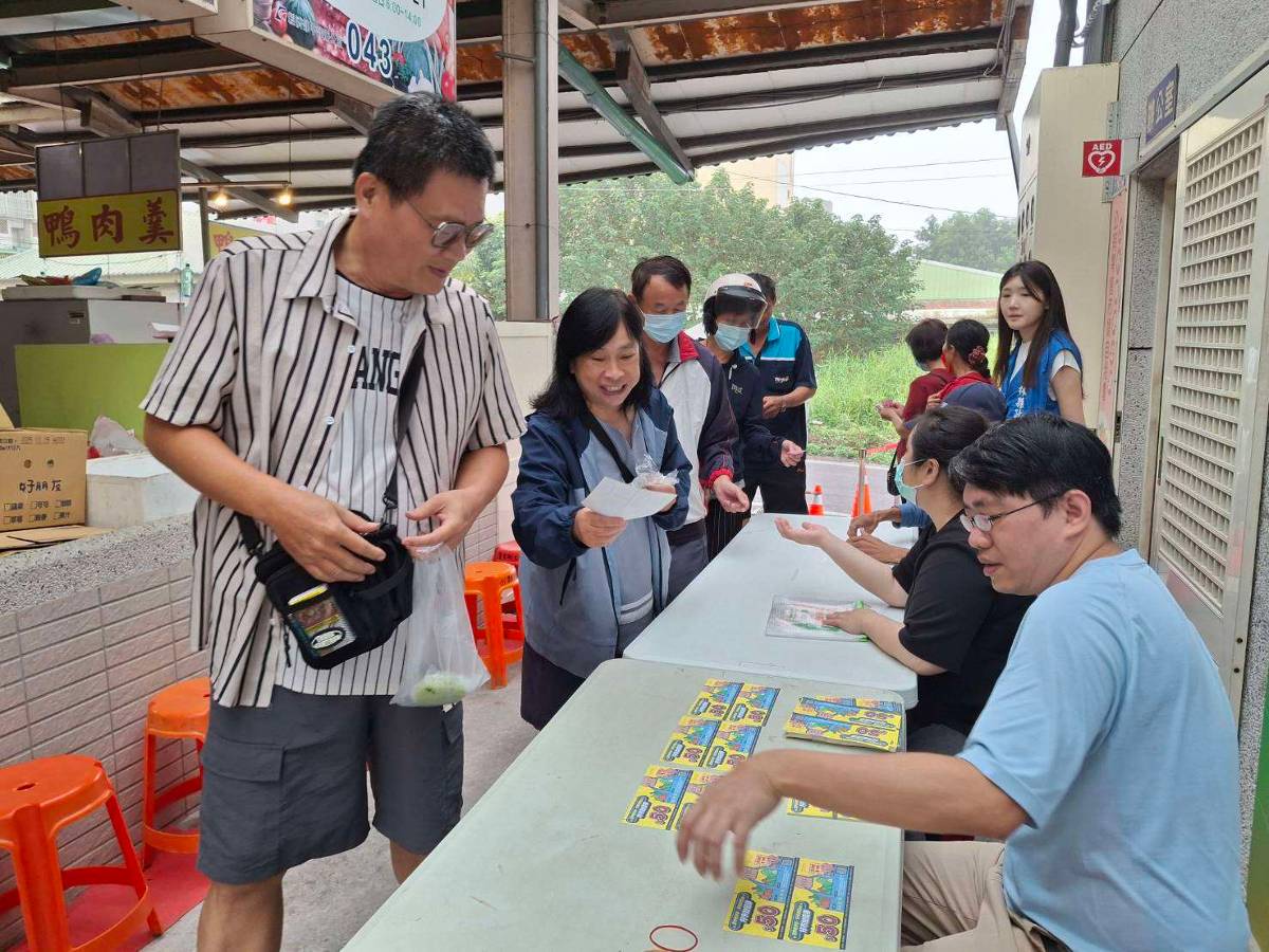 雲林縣政府推行「好市加倍Go！」　振興傳統市場吸引民眾消費