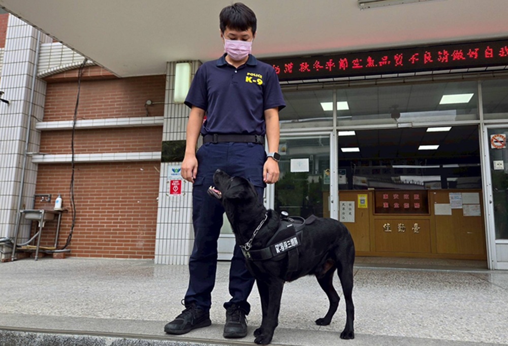 超萌緝毒犬立功 警破獲毒品大盤商搜索倉庫全靠牠 255 cnews204251113a08