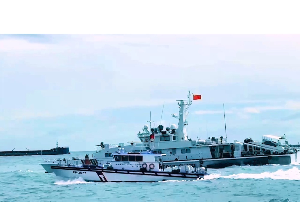 鳳凰颱風海警解除 中國海警船今就侵擾金門 228 cnews204251113a11