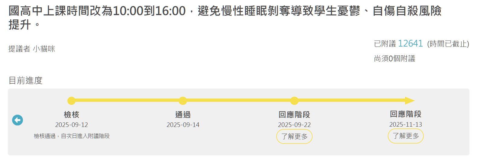 1.2萬人連署國高中延至10點上課 教育部駁回原因曝 he5h45e