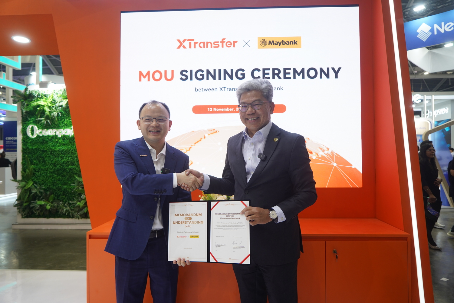 XTransfer 與Maybank「新加坡金融科技節」聯手