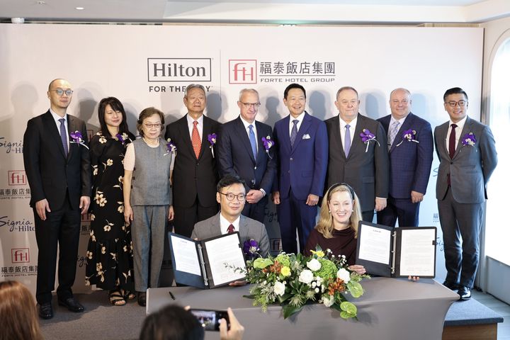 亞太市場新標竿!福泰攜手希爾頓 「台南Signia by Hilton酒店」成亞洲品牌首秀
