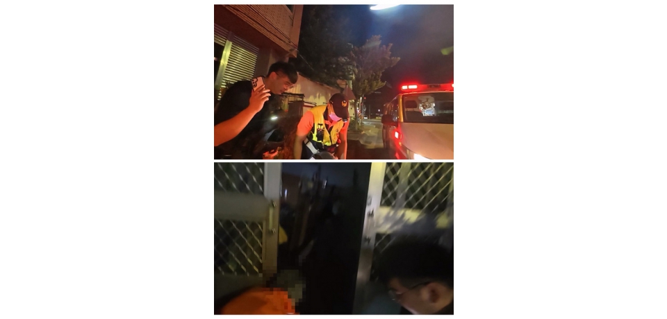 獨居老婦蹲坐在家門口　斗南警即時送醫化險為夷