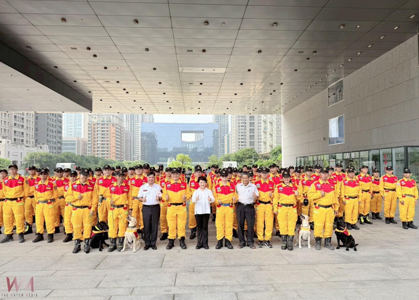 強化救援技術 台中消防搜救犬隊前往德國訓練交流 深化國際合作 - https://www.watchmedia01.com
