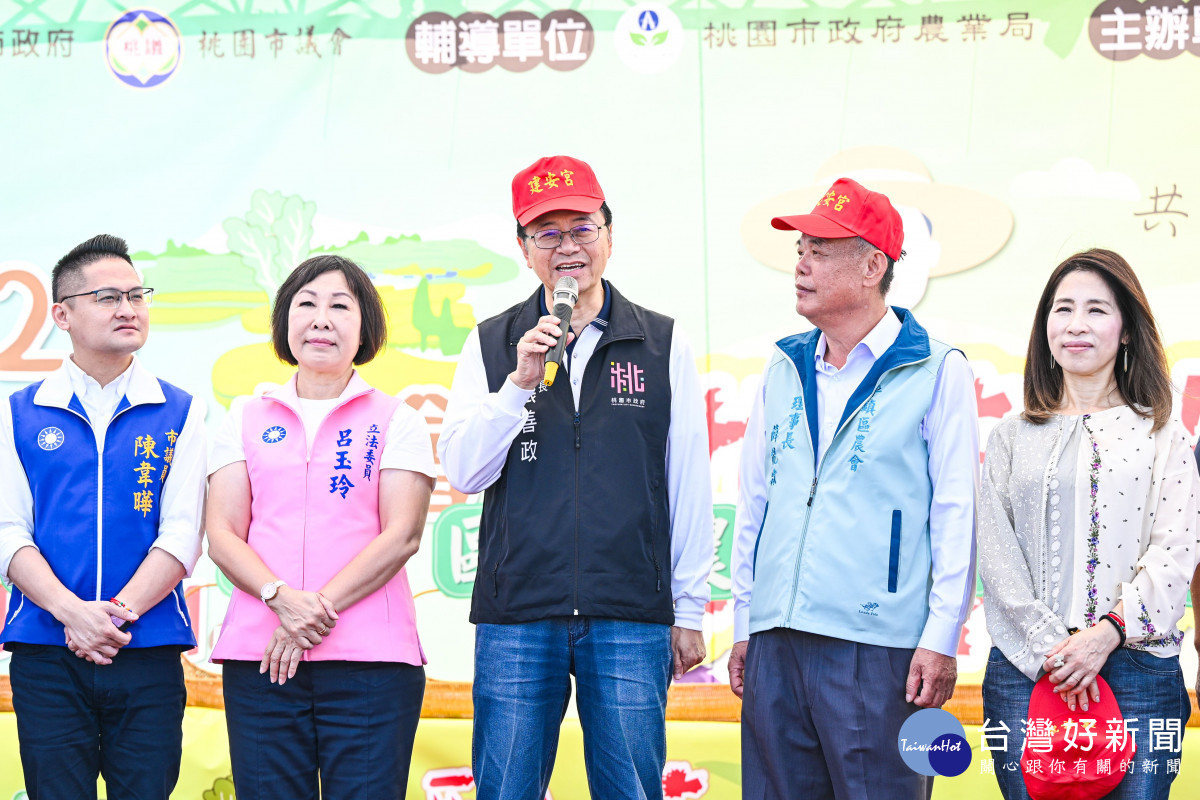 張市長致詞。