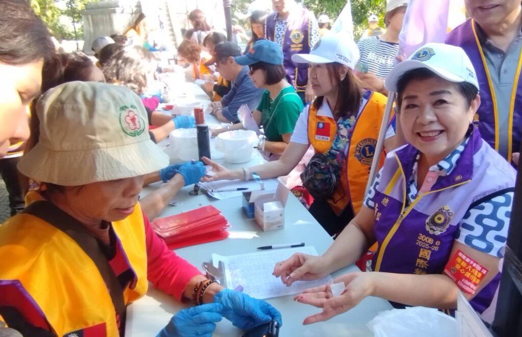 推動八大志業不遺餘力 國際獅會300B 6區十八尖山愛心健行 40 114111521