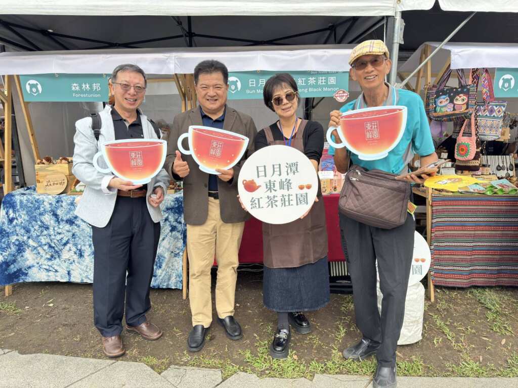 ▲2025中區觀光圈市集日,日管處以湖光永續魅力展現中臺灣旅遊新風貌。