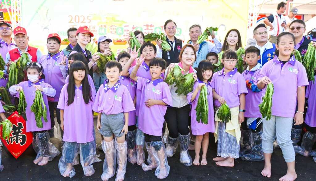 ▲2025平鎮區酸菜節熱鬧登場。