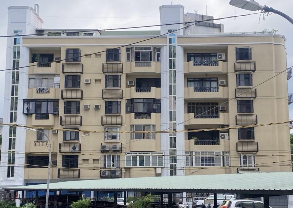 益興公寓大廈外牆整建之後。