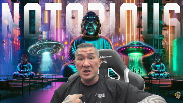 館長因負面風波反讓便當店生意暴增。(圖/翻攝館長YouTube)